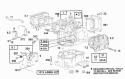 CylinderCylinder HeadsSump Diagram and Parts List for 404707-1207-01  Briggs and Stratton Engine